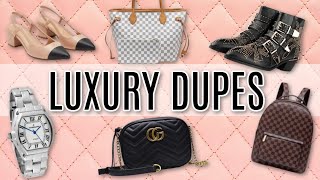 12 Amazing Designer *Dupes*  | Louis Vuitton, Chanel, Gucci, Cartier & More!