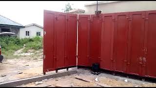 sliding sectional gate