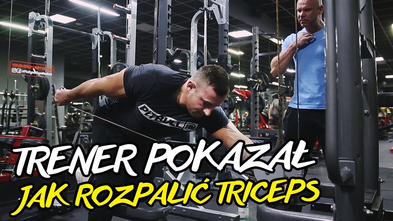 Triceps w ogniu🔥 Efekt gwarantowany.