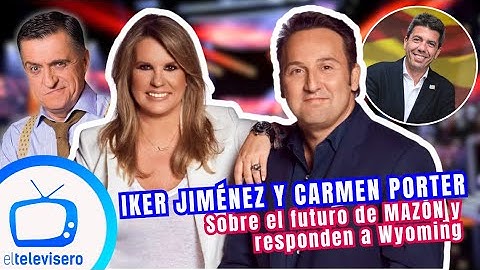 IKER JIMÉNEZ y CARMEN PORTER VS EL GRAN WYOMING