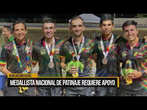 Medallista nacional de patinaje requiere apoyo