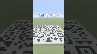 É possivel fazer um QR CODE no minecraft