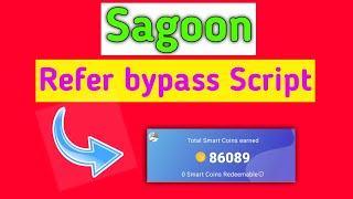 Sagoon app refer script | sagoon lite unlimited Trick #shorts screenshot 4