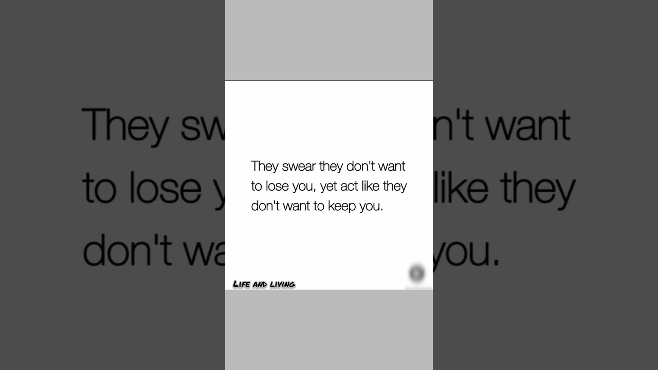 They swear and they act||