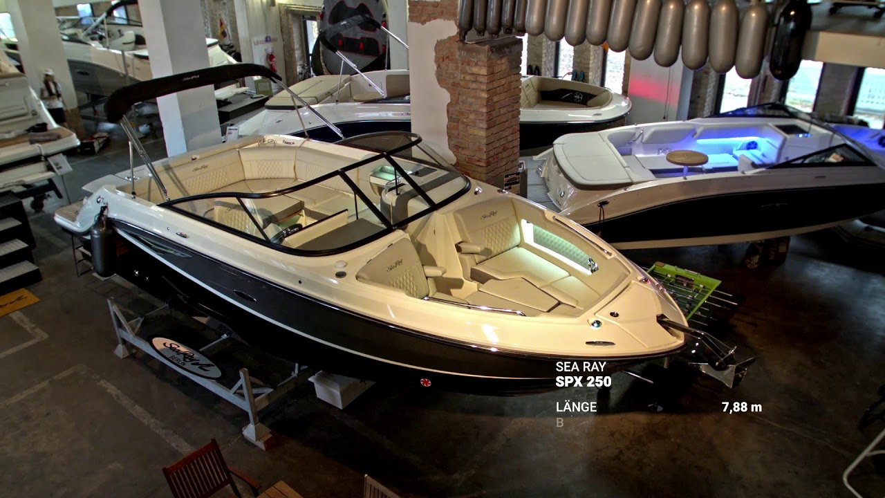 SeaRay Hollandboot Messefilm Winterlager Bootshandel Berlin Sportboot