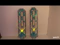 2021 Glam Diamond and Teal lighted wall sconces