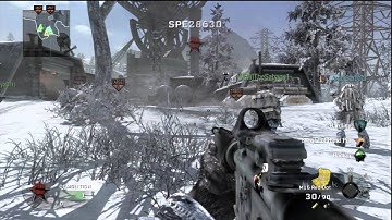 Flawless Black Ops Gameplay on Array 33 kills in Demolition w/ M16