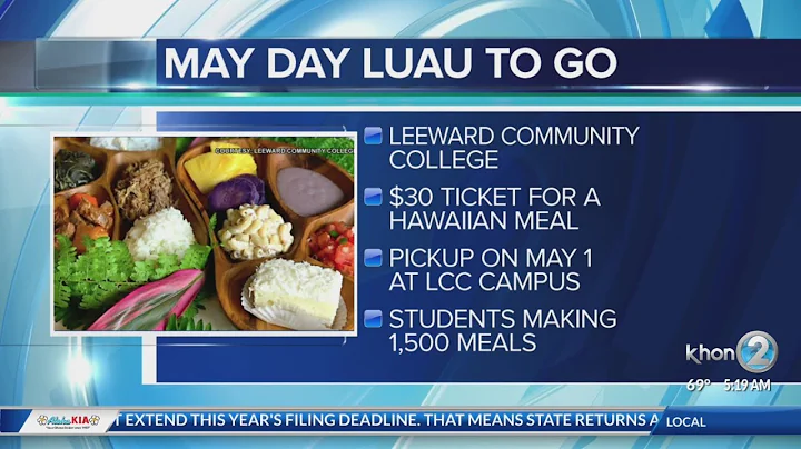 May Day Luau To Go - DayDayNews