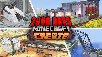 2000 Days Minecraft Create Mod | FULL MOVIE