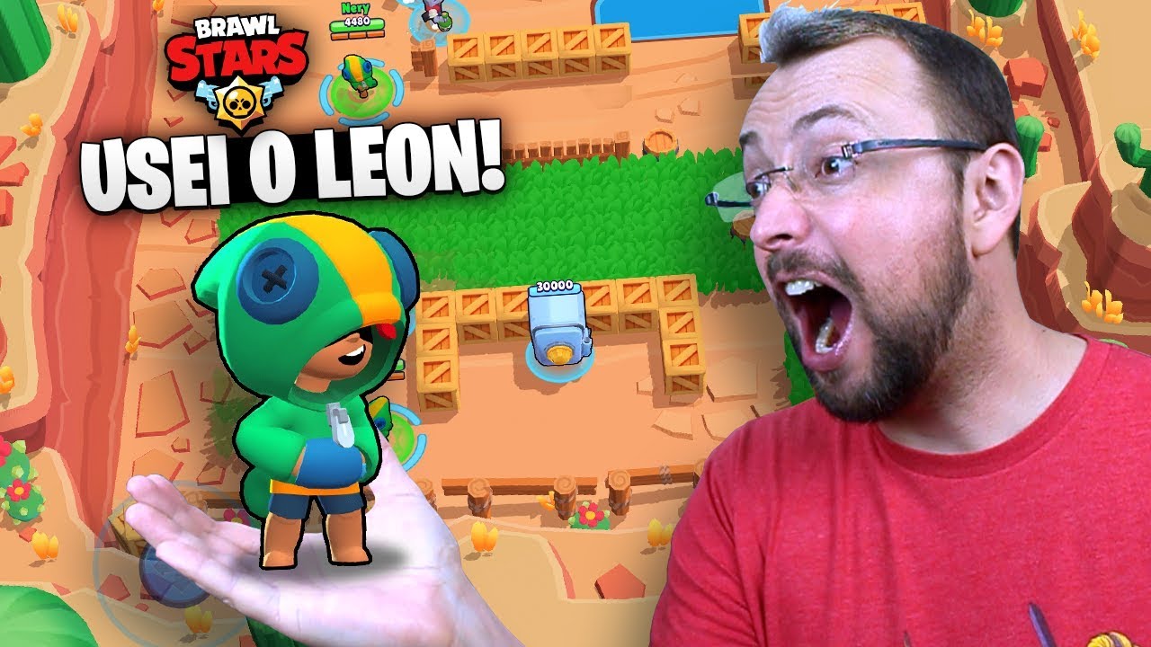 Joguei A Nova Atualizacao 3d Do Brawl Stars Novo Brawler Leon Youtube - brawl stars dicas leon