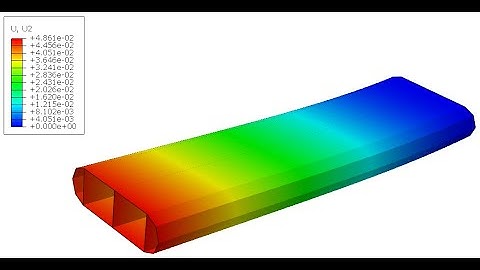Aerospace Structures: WINGBOX (Case 1: Aluminum Wing without Ribs) Abaqus Standard