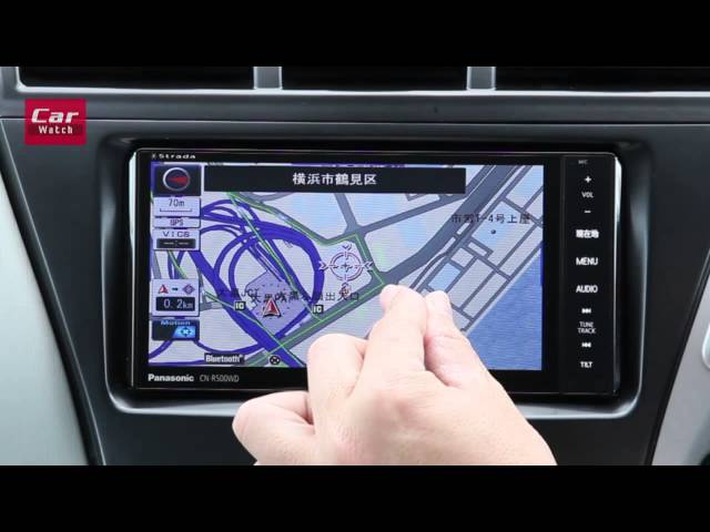 パナソニック ストラーダ CN-R500D カーナビ Strada 動作確認済み