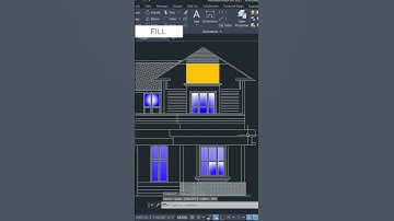 HIDE HATCH  #autocad #sabeercad #architecture #hatchcommand #hatching #autocadtips