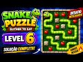 Snake Puzzle: Slither to Eat - Level 6
