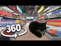 Maxwell the cat 360  supermarket  vr360 experience