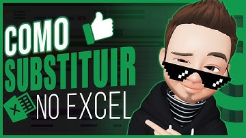 Função SUBSTITUIR - Como USAR a Função SUBSTITUIR | SIMPLES e RÁPIDO
