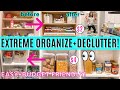 *EXTREME* ORGANIZE + DECLUTTER WITH ME | ULTIMATE CLEANING MOTIVATION | SATISFYING BEFORE & AFTER!