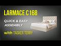LARMACE C168 Queen Upholstered Storage Bed Assembly Guide (2026) | Step-by-Step with Tasker Terry