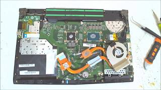 MSI GL62 6QC Disassembly / Fan Cleaning - YouTube