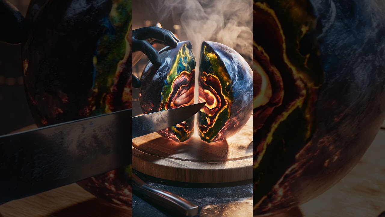 Cutting the Earth in Half | What’s Inside? | What If. AI