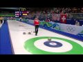 Curling women rus vs den complete event  vancouver 2010