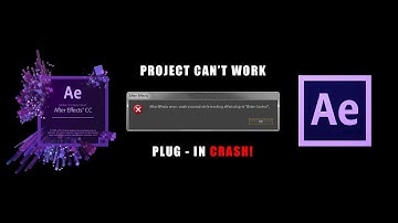 HOW TO Fix After Effects CS6 Error Plug-In Crash ( TUTORIAL )