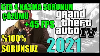 GTA 4 KASMA SORUNUN ÇÖZÜMÜ (ÖZEL PC AYARI) +45 FPS GARANTİ 20201 %100% SORUNSUZ