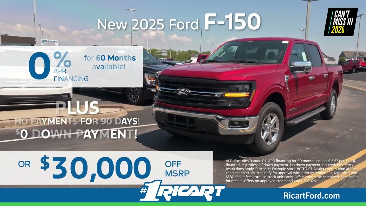 Ricart Ford has Epic Deals