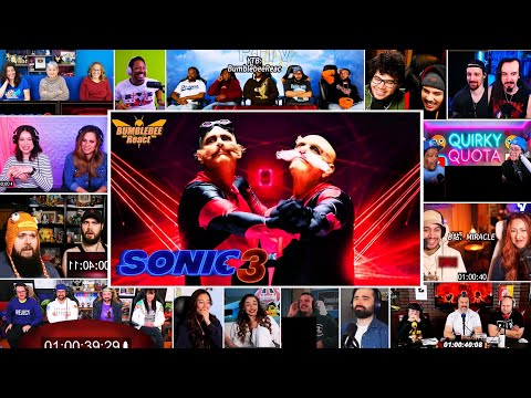 Double Robotnik's Dance Scene | Sonic the Hedgehog 3 (2024) reaction mashup