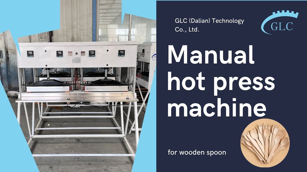 Manual hot press machine，Wooden Spoon,Fork and Knife Making Machine