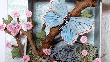 Mixed Media 3D Canvas - Spring