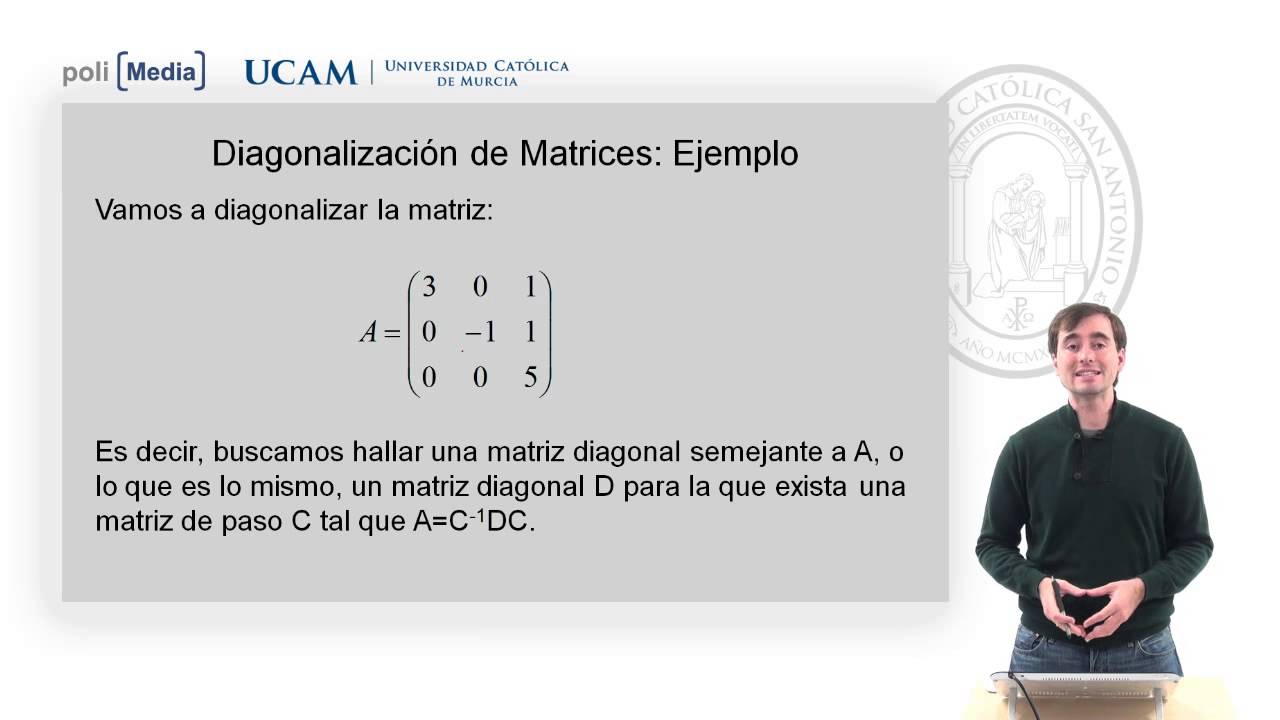 Matemáticas para la Empresa I - Tema 5. Lección 7 - Alfonso Rosa - YouTube