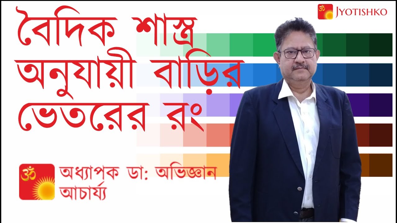 বৈদিক শাস্ত্র অনুযায়ী বাড়ির ভেতরের রং - Dr. (Prof.) Abhighayan Acharya - 9830142491