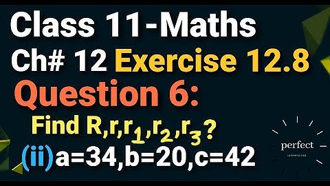 Exercise 12.8 class 11 maths Question 6 (ii) Chapter 12 in Urdu & Hindi||12.8 exercise math class 11