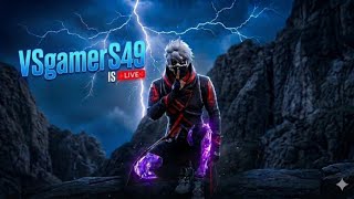 🔴 LIVE: V.S GAMER S49 | FREE FIRE LIVE UID CHECK 📌 APNI UID COMMENT KARO! GUILD TESTING LIVE ⚡ 💡