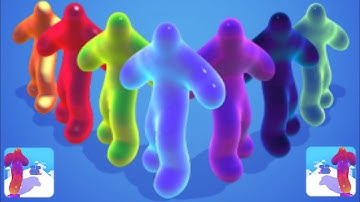 Blob Runner 3D - Gameplay Walkthrough ( level 83-88 ) - Oemar Gaming