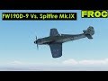 FW190D-9 Dora Vs Spitfire Mk.IX PvP (IL-2 Bodenplatte)