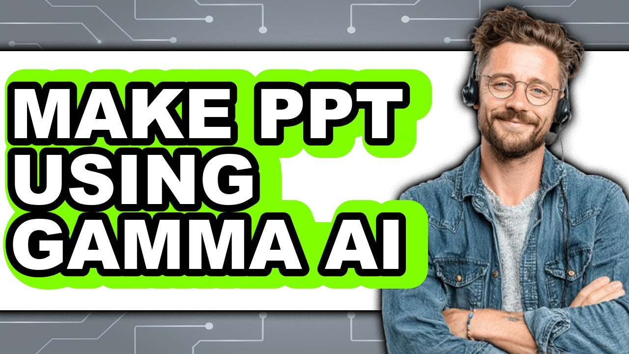 How To Make PPT Using Gamma AI - Step By Step - YouTube