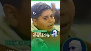 El nene que emocionó al mundo ricotero: "Me dio mucha tristeza, en la escuela lloraba" ☹️