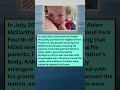 Aiden McCarthy who was only seven survived the events in Highland Park during July 2022