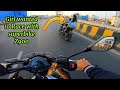 Cute Girl with Boy wants to RACE with SuperBike Kawasaki Z900 || Yamaha R15 V3