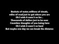 Break The Distance Lyrics - Ashton Edminster