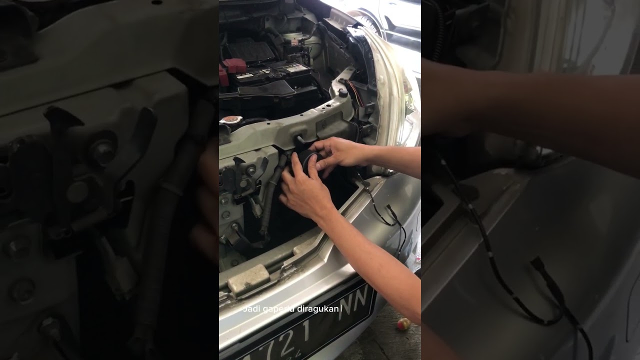 Pasang klakson keong denso