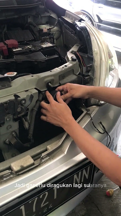 Pasang klakson keong denso