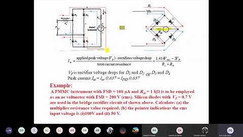 Lecture 10: Instruments - Electrical Measurement and Instrumentation (Electrical Engineering Online)