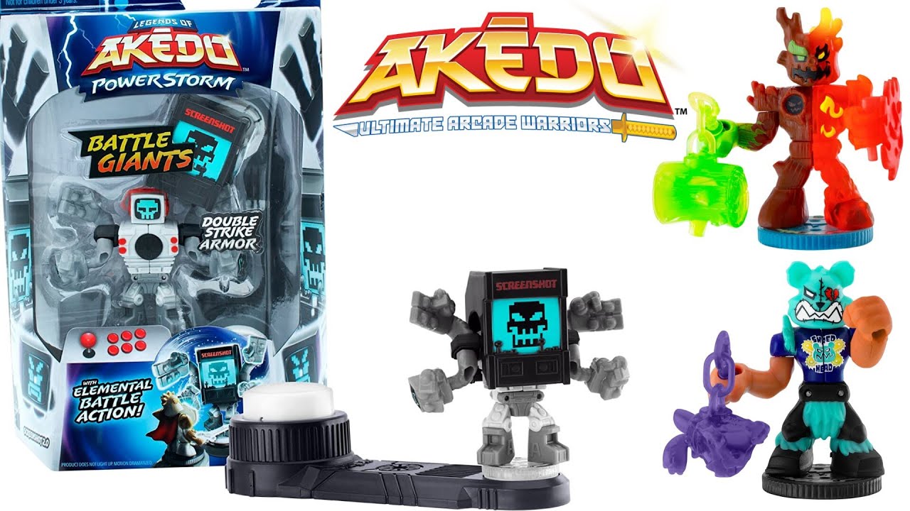 AKEDO ULTIMATE ARCADE WARRIORS BATTLE GIANTS - The Toy Insider