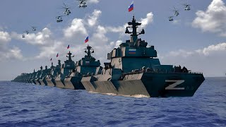 アメリカの最悪の秘密兵器！ 数千のロシア戦車を搭載したロシアの船舶をすべて沈没させる