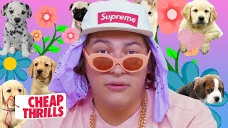 Tabasko Names Your Pets | Cheap Thrills | Tatered
Tabasko renames your pets to give them extra clout.
SUBSCRIBE for NEW VIDEOS every TUESDAY and FRIDAY!!
http://bit.ly/TateredSub
Ballin’ On a Budget? Cheap Thrills! http://bit.ly/CheapThrillsTatered
PLUG INTO TATERED
INSTAGRAM: https://www.instagram.com/tateredvideo
FACEBOOK: https://www.facebook.com/TateredVideo
TWITTER: https://www.twitter.com/Tatered
#CheapThrills #Tatered
Tatered. Tots.
36,000 years ago our ancestors, warmed and lit by fire stolen from Prometheus, painted pictures of bison and cattle in the caves of Altimira in northern Spain.
The 5th century BC Athens brought us the golden age of Pericles, the birth of democracy, and Artistotles Poetics, the framework for every story since told.
The 17th century was Shakespeare, 18th the Declaration of Independence, 19th was Nietzche.
Then for a while there was nothing. Then, there was SUPER DELUXE. Then, nothing again.
Now is Tatered.
Tabasko Names Your Pets | Cheap Thrills | Tatered
https://www.youtube.com/watch?v=vtVlC4SjUmg
Tatered
http://www.youtube.com/Tatered Tabasko Names Your Pets | Cheap Thrills | Tatered