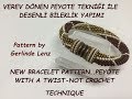 Öğretici Video-Verev Dönen Peyote ile Desenli Bileklik(New Bracelet Pattern/Peyote with a Twist)