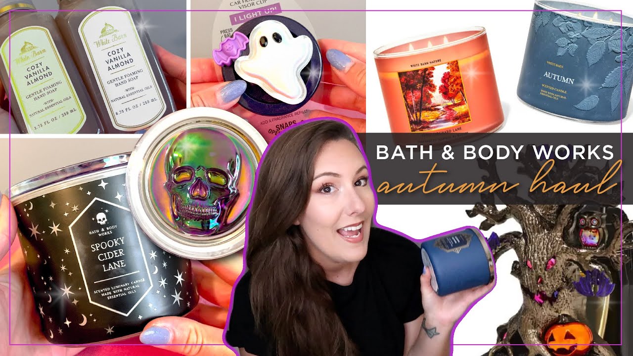 Bath & Body Works Fall Candle Haul | Bath & Body Works Halloween 2022 🕯